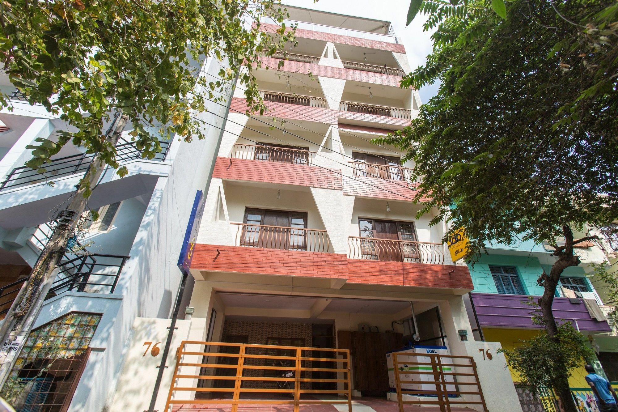 Fabhotel Millenium Stay Indiranagar Bengalúr Exteriér fotografie